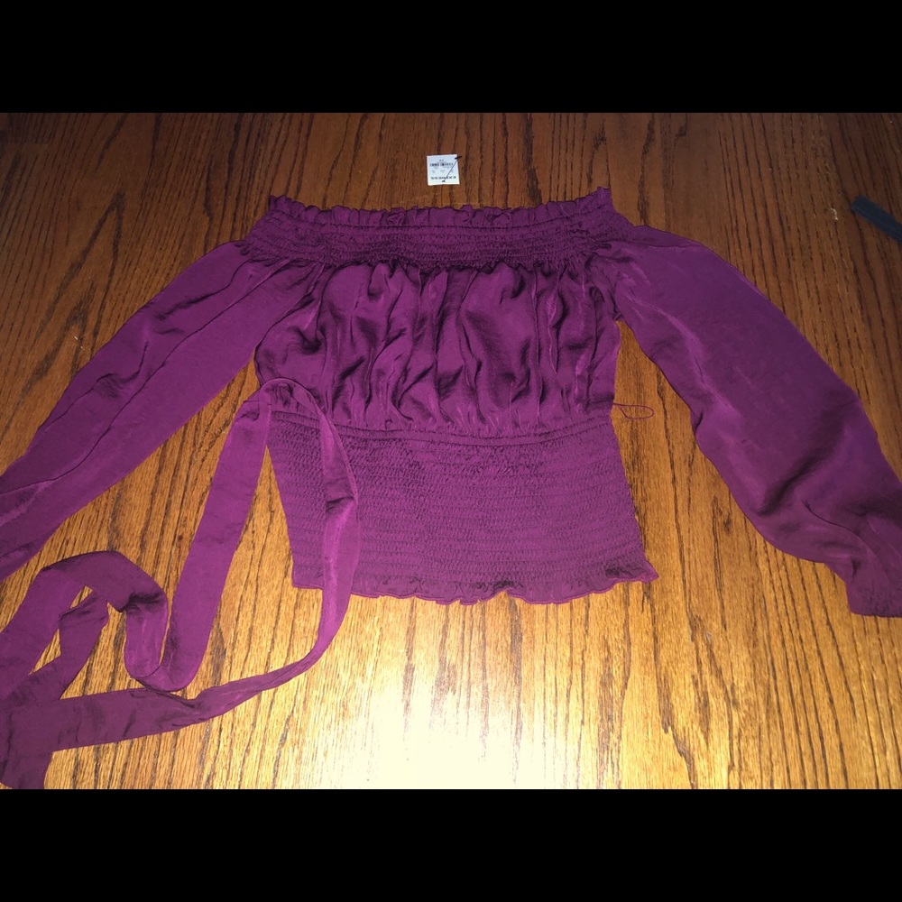 Purple top from express never worn